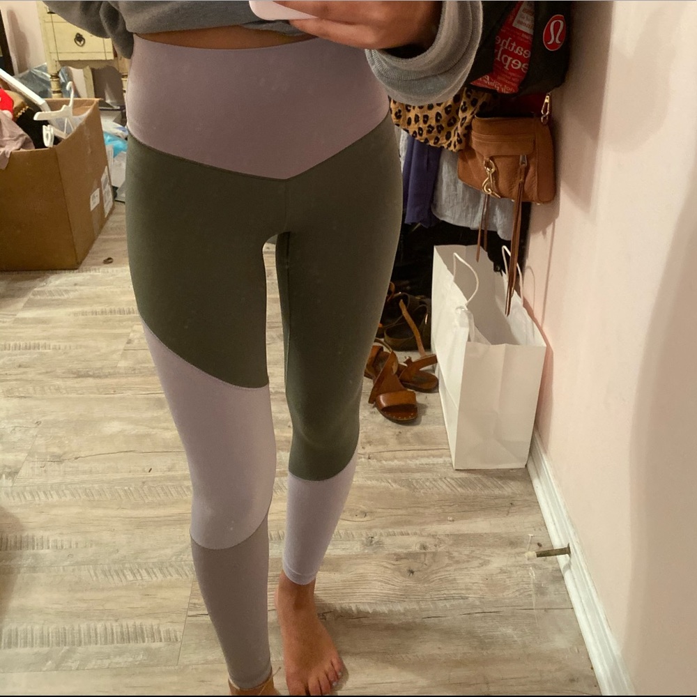 aerie colorblock leggings